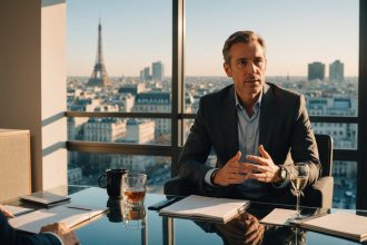 Coach professionnel guidant un client vers ses objectifs de carrière